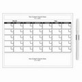 Monthly Calendar Memo Board (8-1/2"x11")